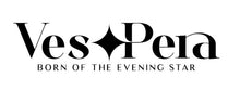 Ves Pera logo with tagline 'Born of the Evening Star' on a white background