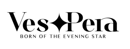 Ves Pera logo with tagline 'Born of the Evening Star' on a white background